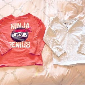 Childrens place boy 5 boy lot long sleeve